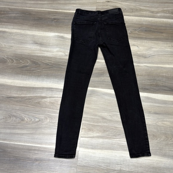 Mango Black Skinny Jeans size 4 - Picture 5 of 8